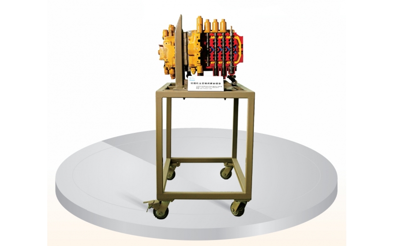 挖掘機(jī)液壓主控制閥解剖原理臺(tái)架
